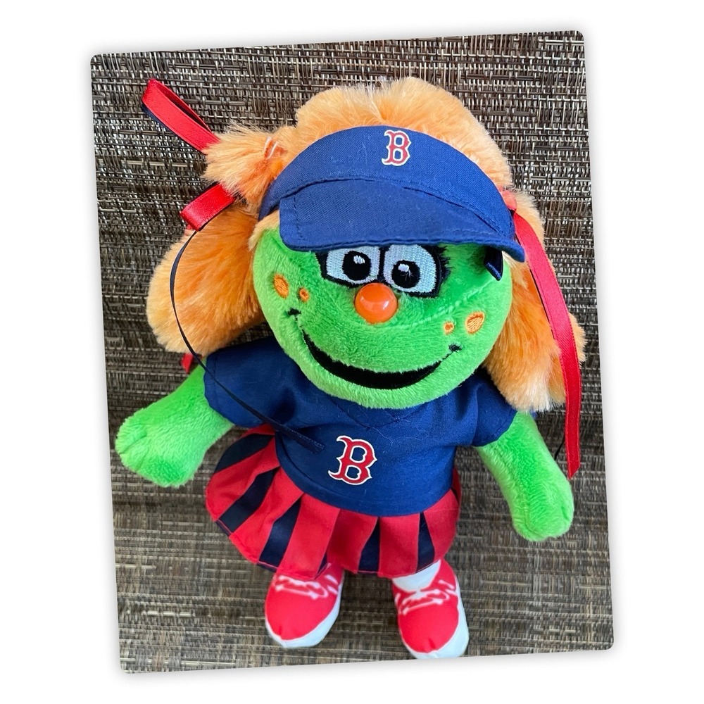 Boston‎ Red Sox Tessie Green Monster Plush Doll 9" Steven Smith Twins Enterprise